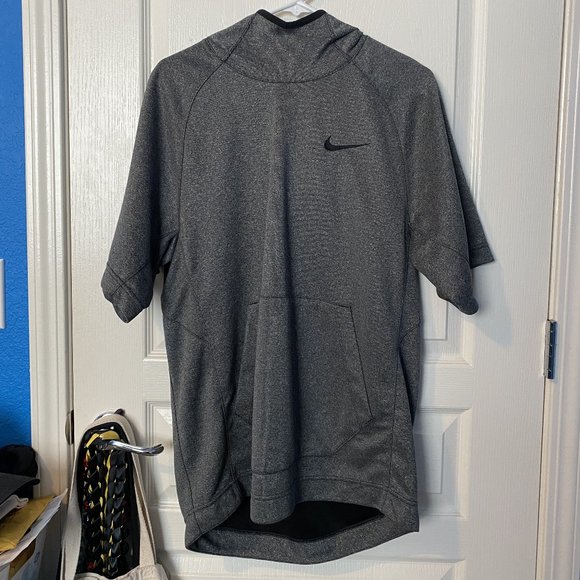 Nike Short Sleeve Pullover Hoodie - Picture 1 of 1